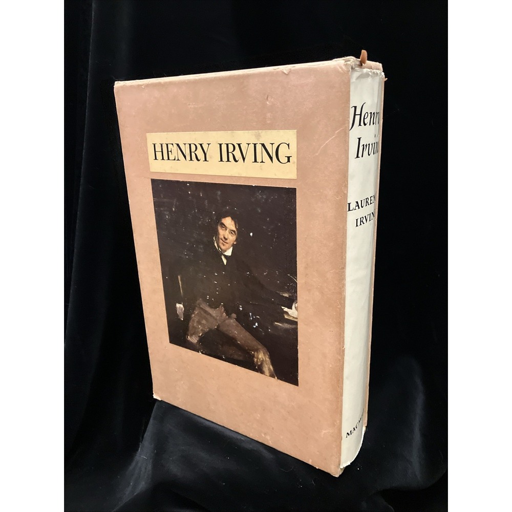 Henry Irving The Actor and His World Laurence Irving 1952 HC DJ & Slipcase 1st